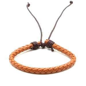 Mens Vintage Handmade Bracelet Brown NEW Woven Jewlery